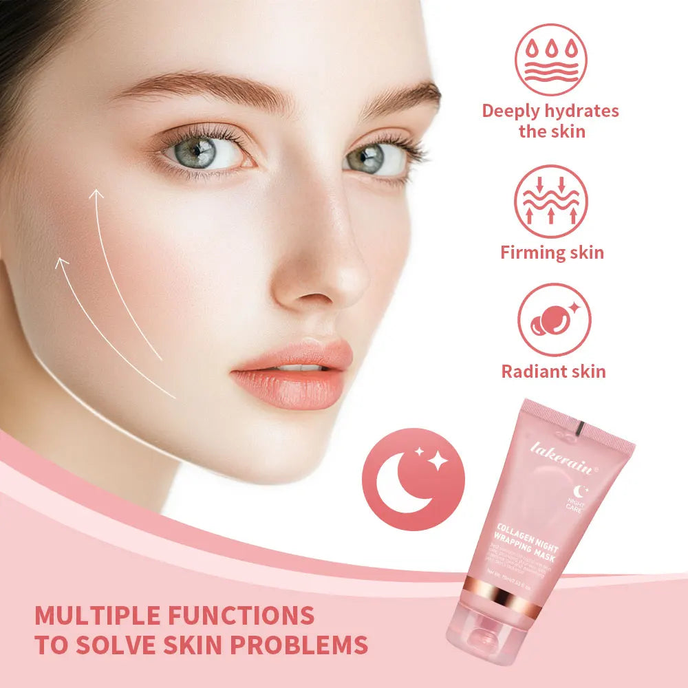Masque Visage Coréen au Collagène – Peel-Off Anti-Rides & Liftant | 75 ml