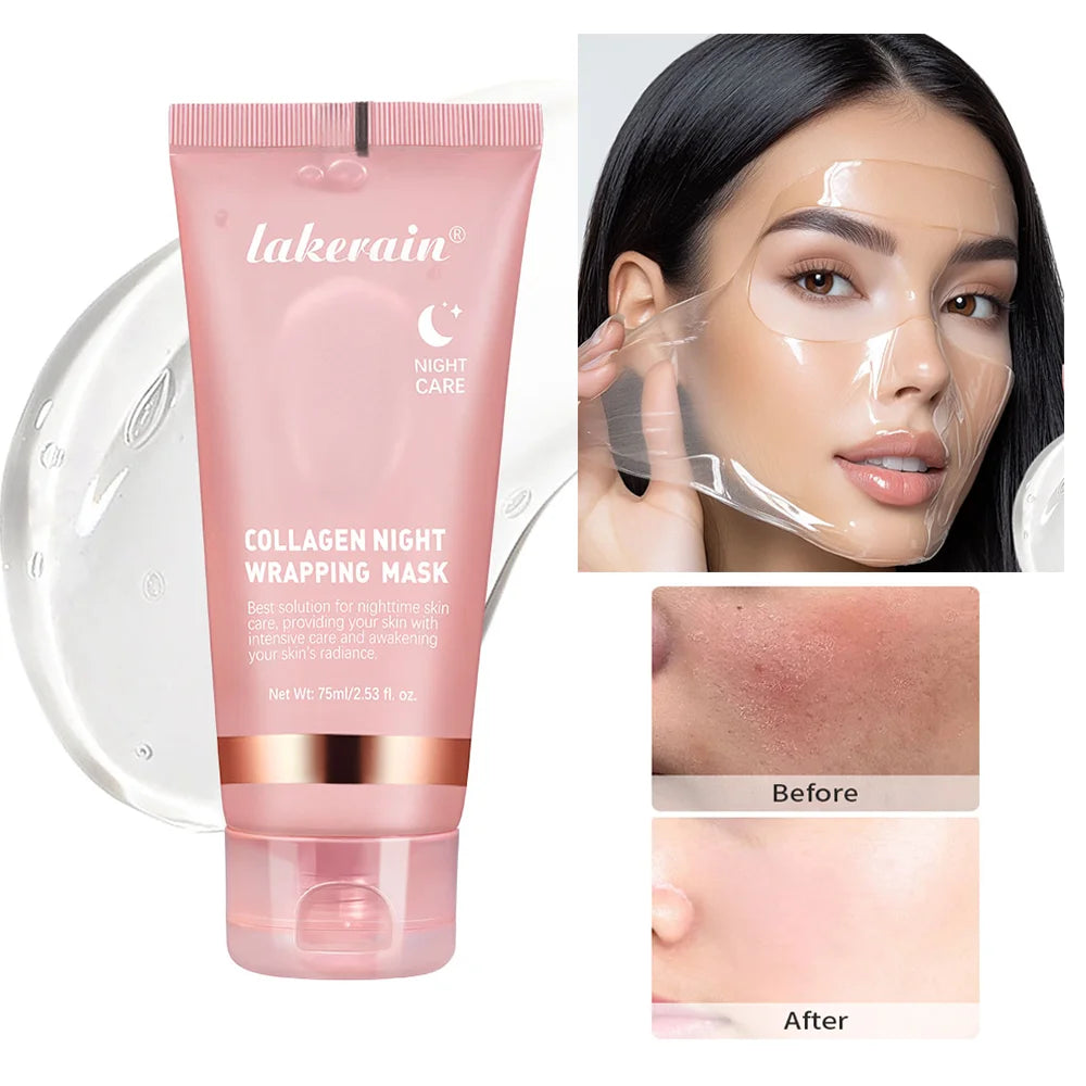 Masque Visage Coréen au Collagène – Peel-Off Anti-Rides & Liftant | 75 ml