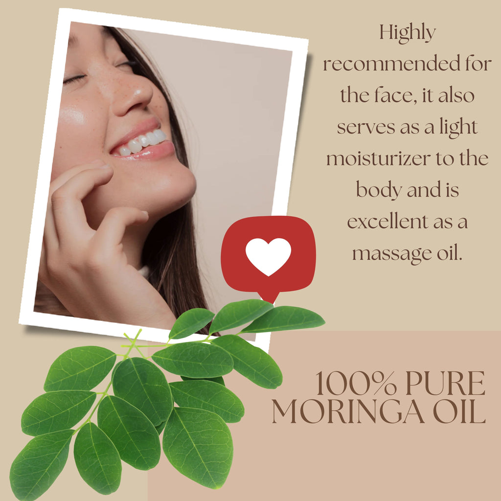 Huile de Moringa – Bio, Pressée à Froid