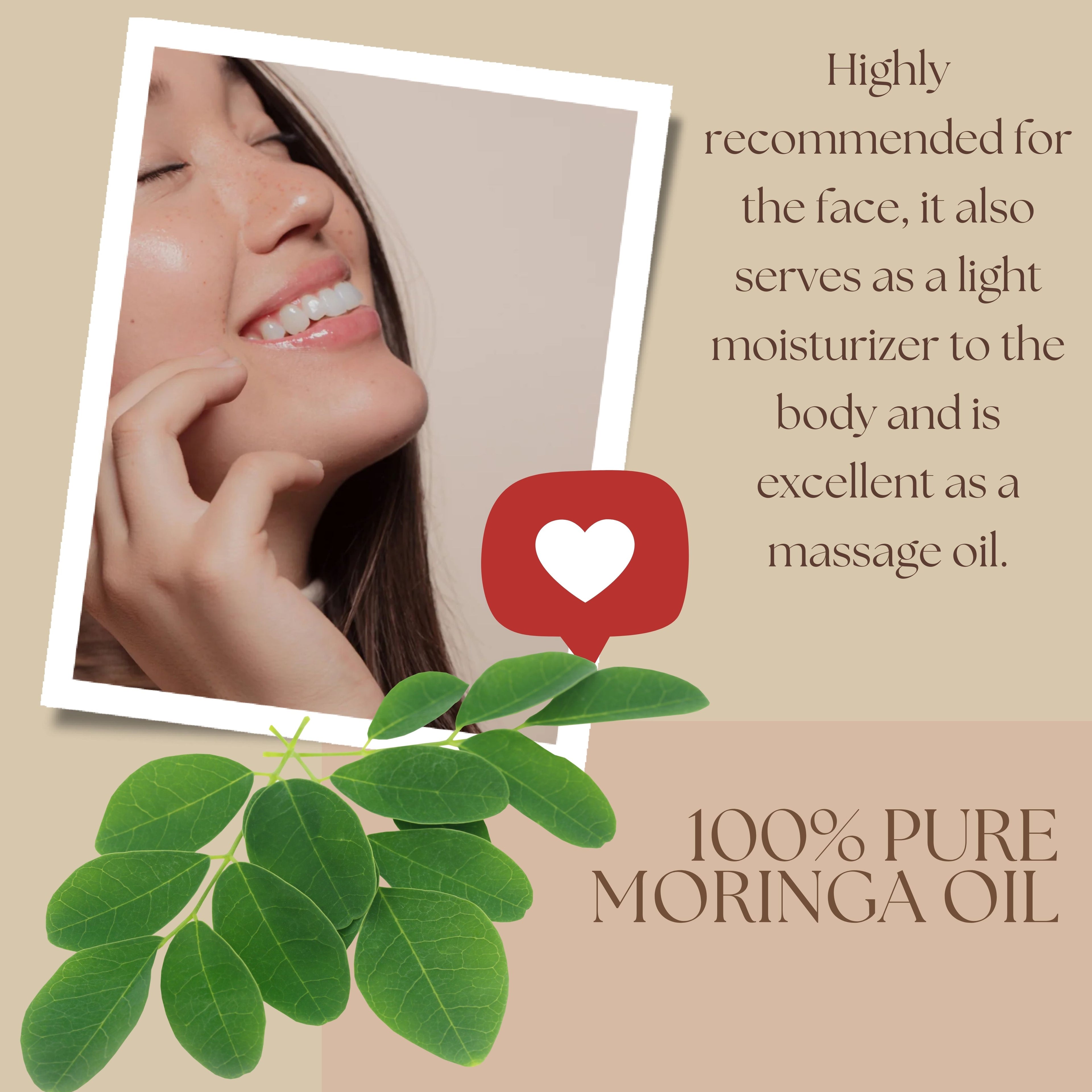 Huile de Moringa – Bio, Pressée à Froid