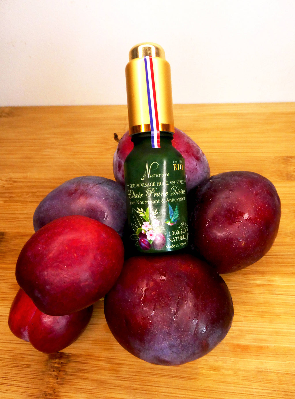 Elixir Divin à la Prune Bio – Sérum Huile Végétale