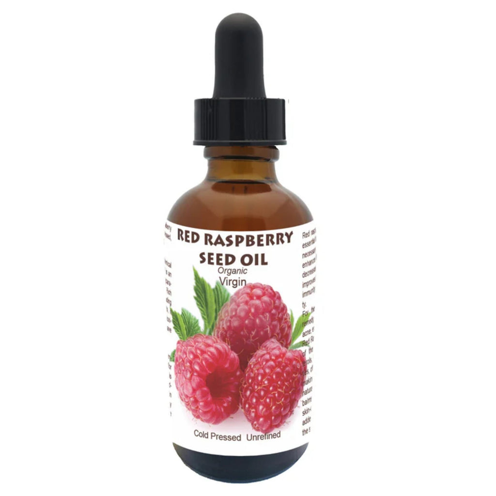 Huile de Pépins de Framboise Rouge – Bio, Pressée à Froid