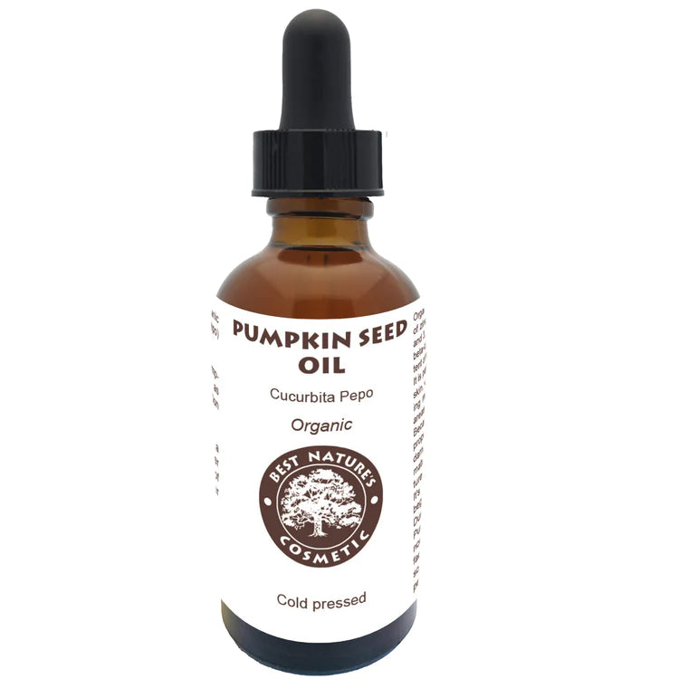 Huile de Graines de Courge Bio – Pressée à Froid, Non Raffinée | Peau & Cheveux