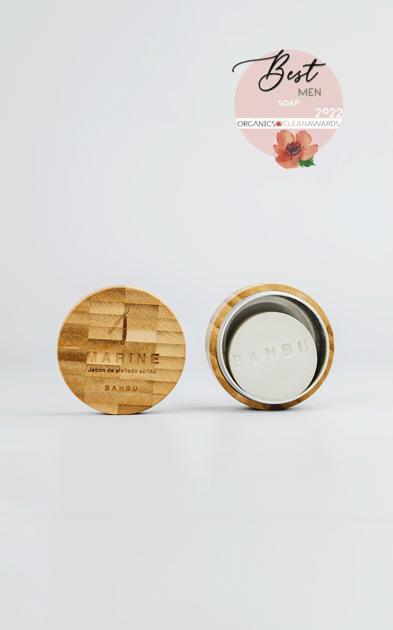 Savon à Raser Marine – Formule Vegan & Naturelle