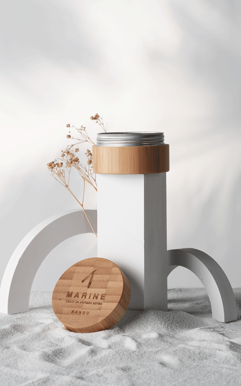 Savon à Raser Marine – Formule Vegan & Naturelle