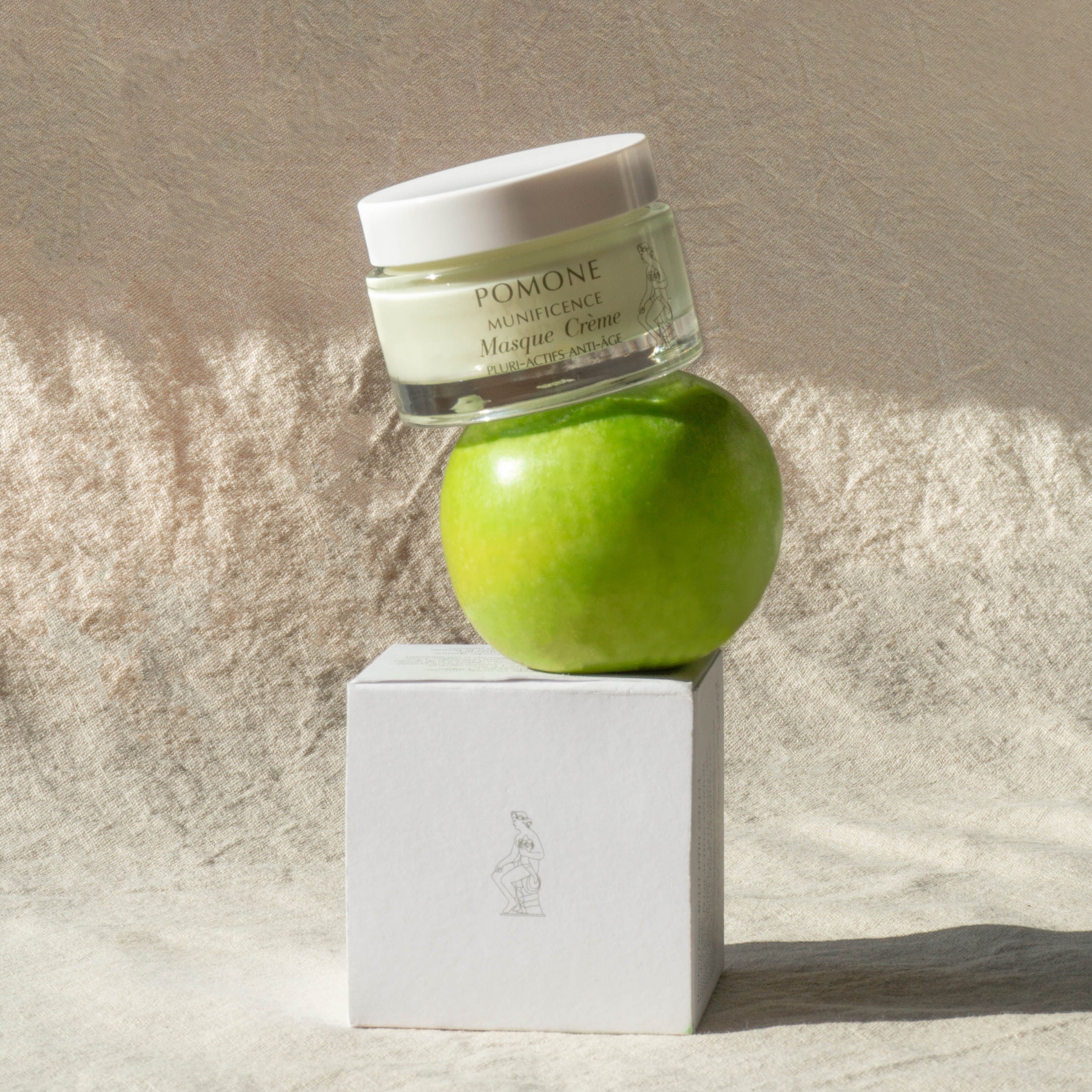 Masque Crème Anti-Âge Pluri-Actifs à la Pomme – POMONE Paris