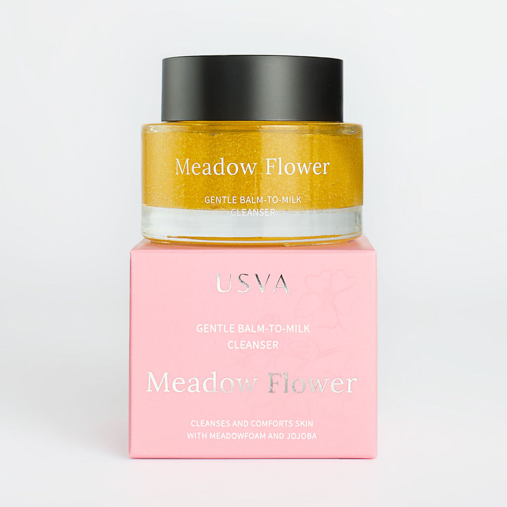 Nettoyant Baume-Lait Doux aux Fleurs des Prés