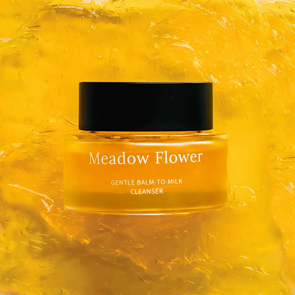 Nettoyant Baume-Lait Doux aux Fleurs des Prés