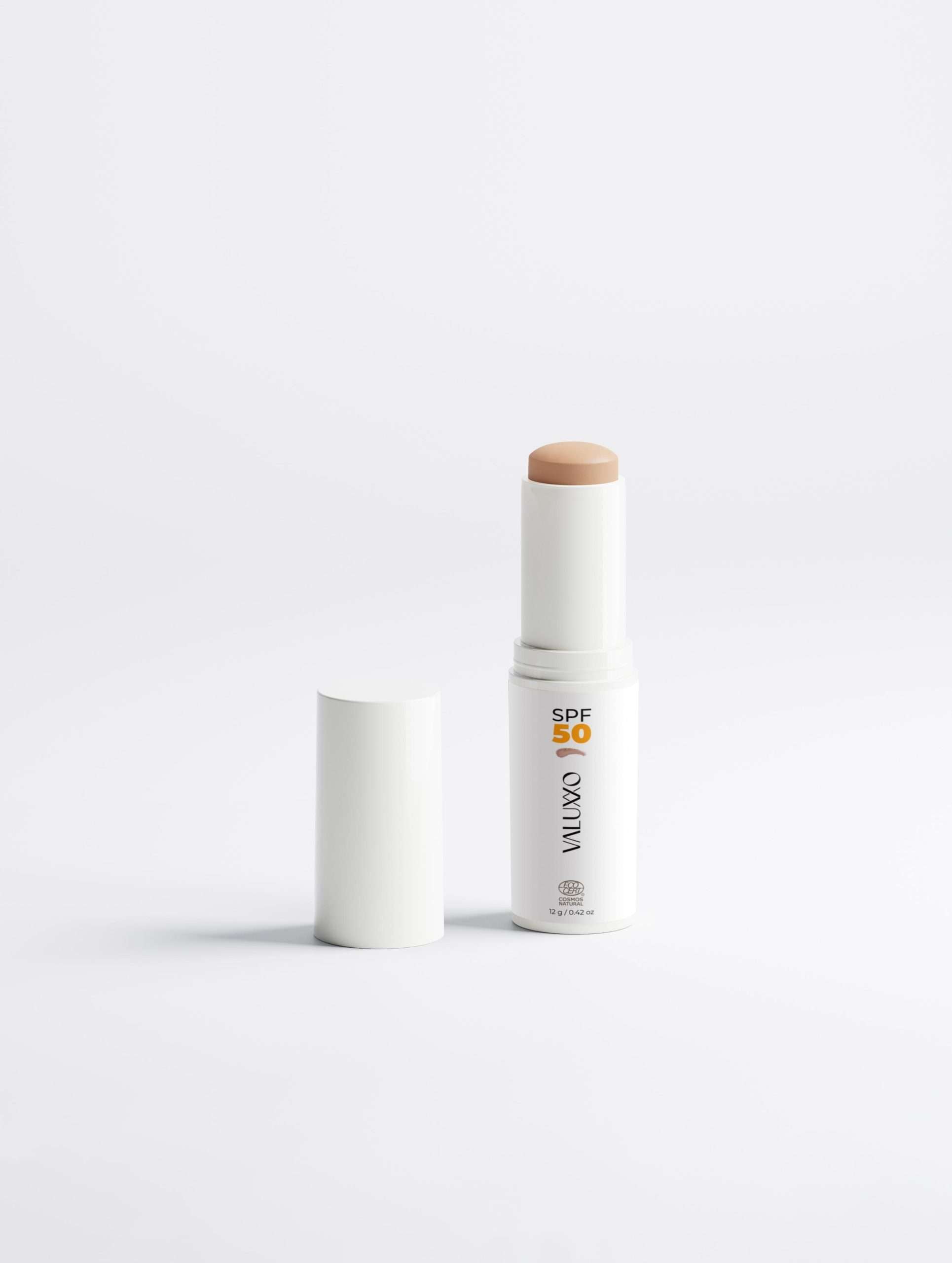 Stick Solaire Minéral Teinté SPF50 – Protection Naturelle & Fini Mat