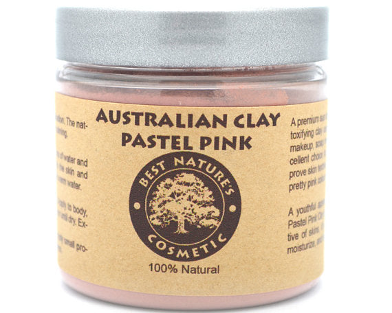 Argile Rose Pastel d'Australie – Soin pour peaux stressées et matures